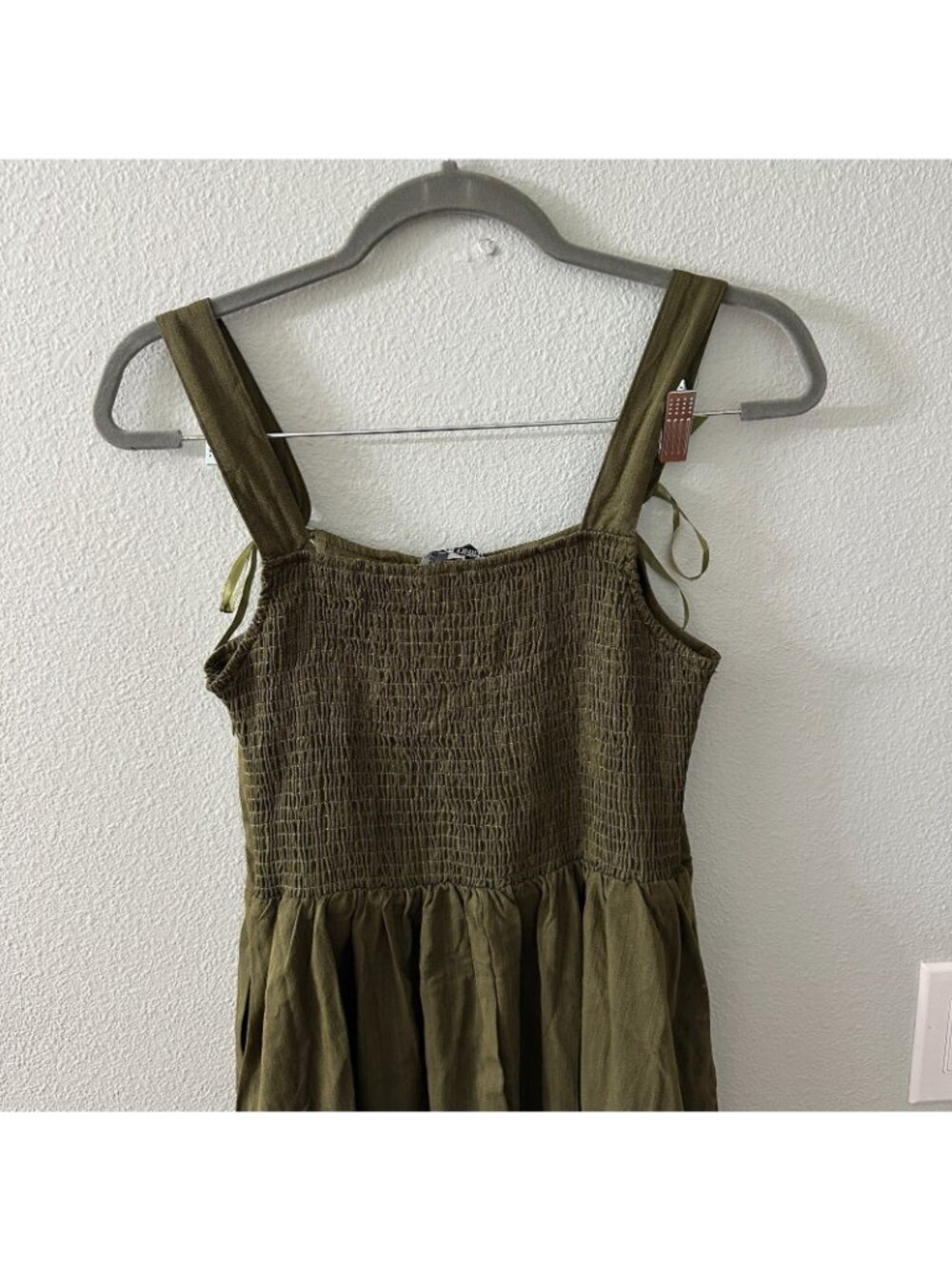 Scarlet Darkness Renaissanse Corset Midi Dress Green Womens SMALL Cottagecore - Picture 3 of 8